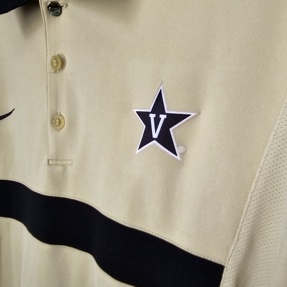 "Nike" mens polo Vanderbilt size Large - Picture 3 of 5